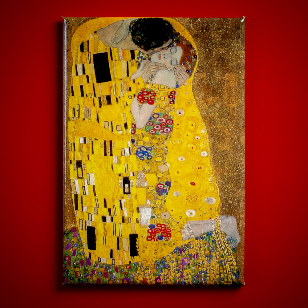 Klimt Gustav- Der Kuss - Magnet