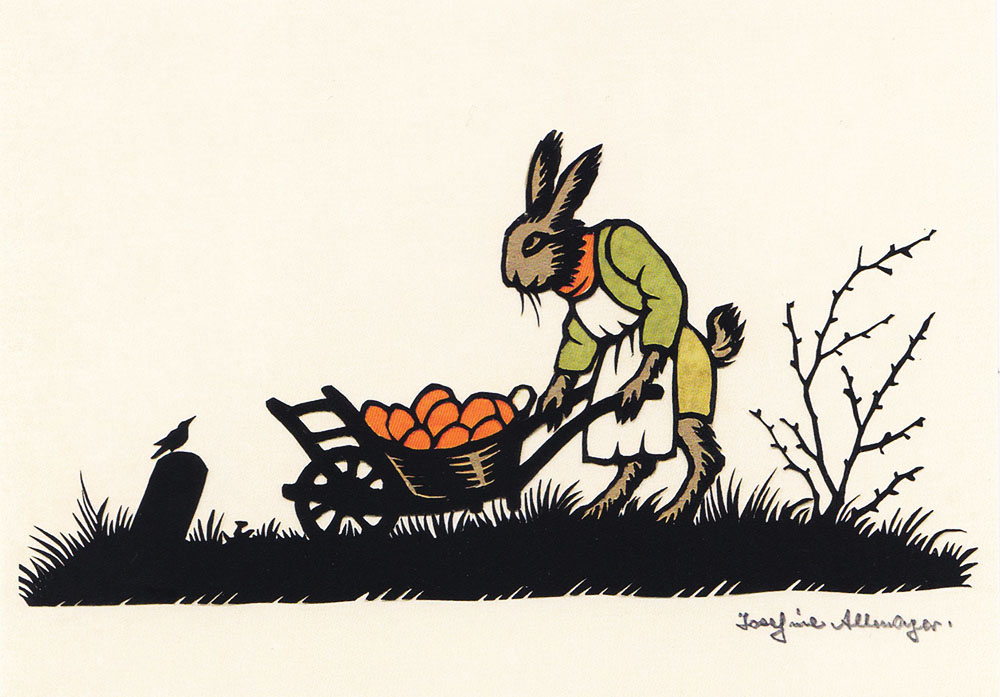 Allmayer-Josefine-Ostern-Scherenschnitt