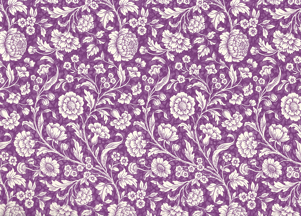 Wiesenblumen-lila-Geschenkpapier Wiesenblumen lila - Carta Varese Papier