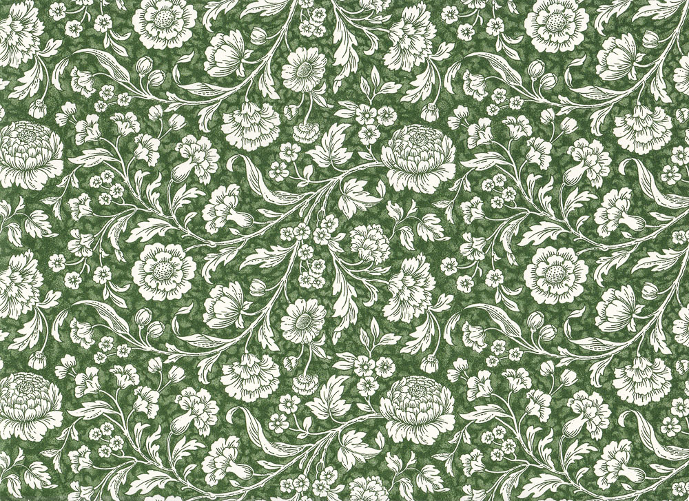 Wiesenblumen-gr-n-Carta-Varese-Geschenkpapier Wiesenblumen grün - Carta Varese Papier