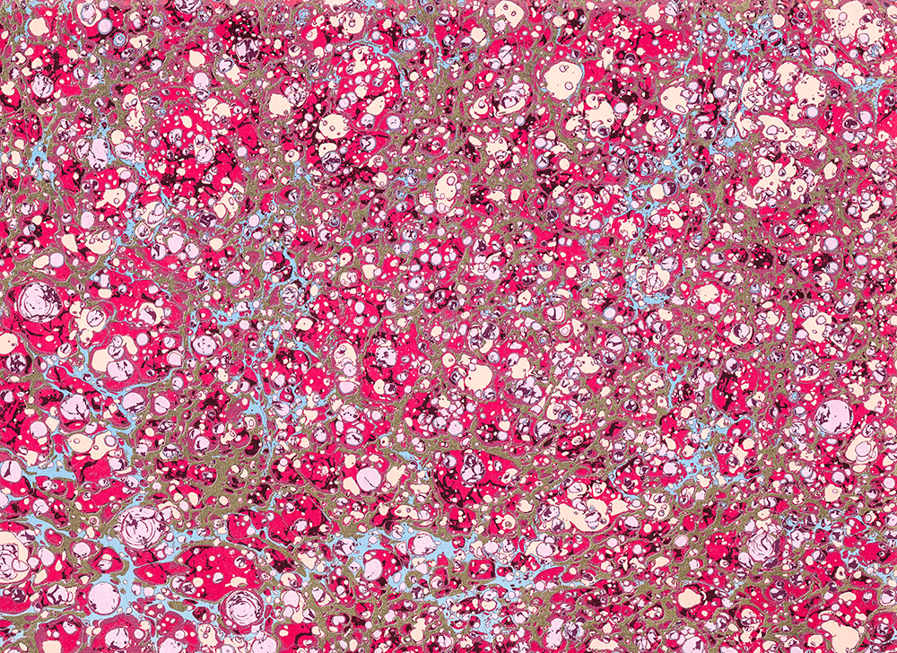 Lapis-Rosso-Geschenkpapier-Marmorpapier