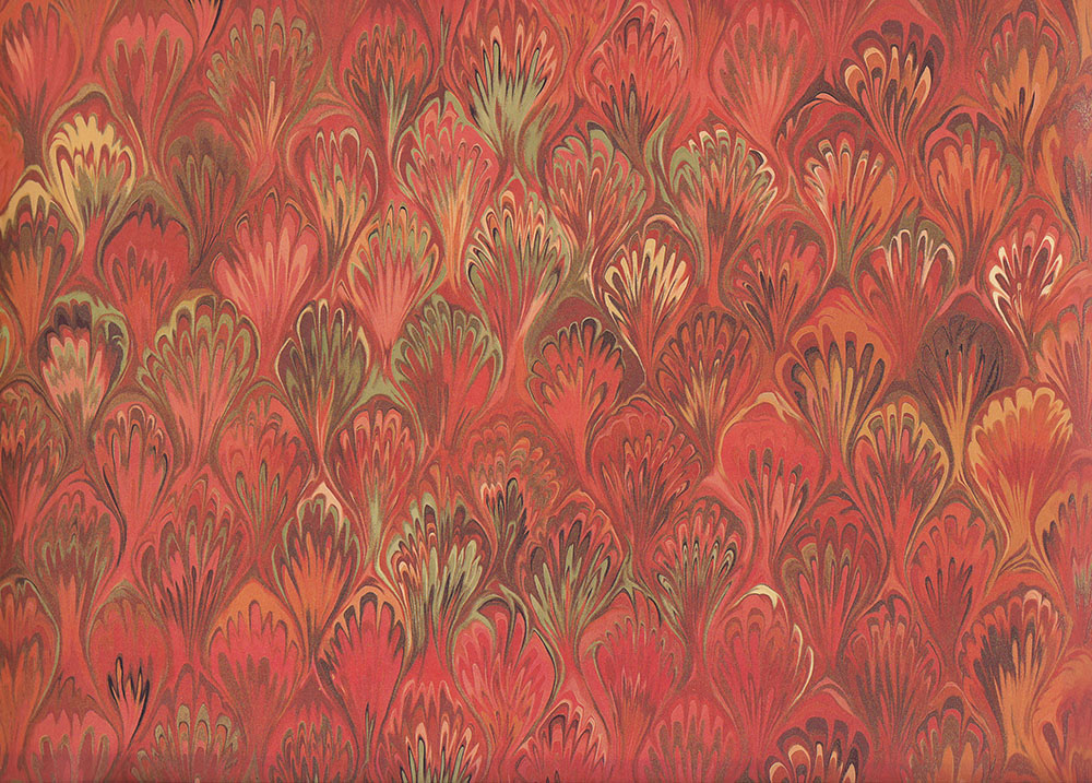 Marmor-Rubin-Geschenkpapier