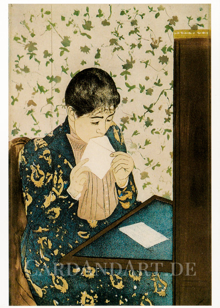 Cassatt: Der Brief - Postkarte