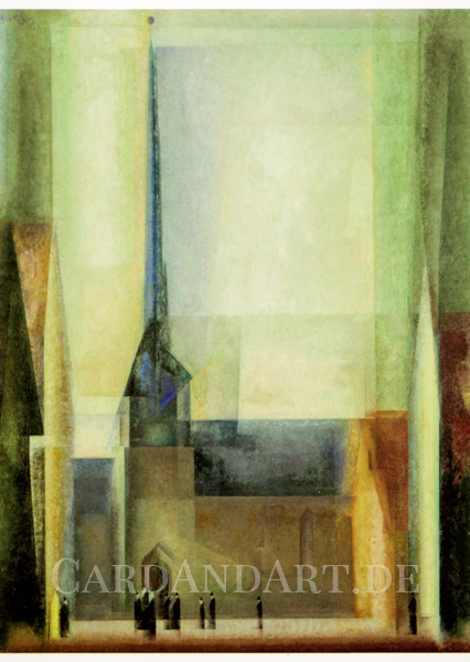 Feininger-Lyonel-Gelmeroda-IX-Postkarte