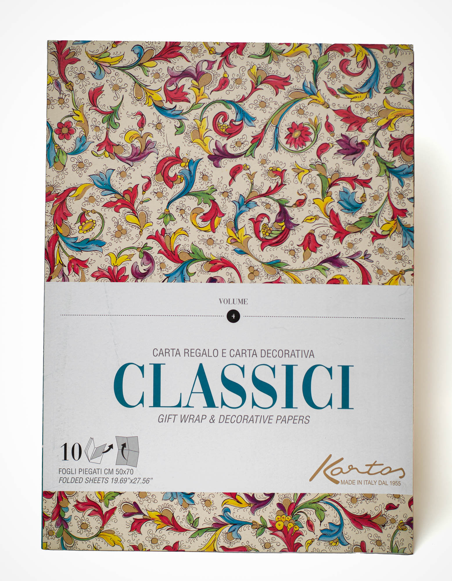 Geschenkpapier_Buch_Classici_Frontseite9rIbYltOdJK9N Geschenkpapierbuch mit 10 Bögen Florentinermotiven