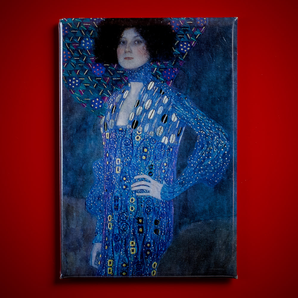 Klimt Gustav - Bildmis der Emilie Flöge - Magnet