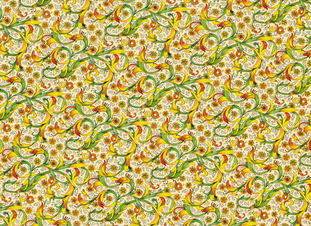 Giardino-Geschenkpapier-mit-Goldfarbendruck Giardino - Geschenkpapier mit goldfarbenem Druck