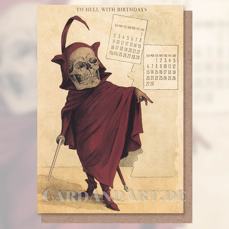 To-Hell-With-Birthdays-kk968 To Hell With Birthdays - Klappkarte