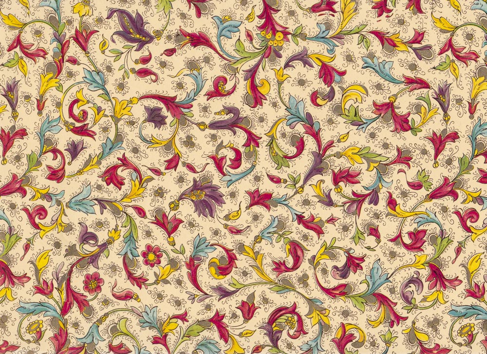 Florentia-Geschenkpapier-mit-Goldfarbendruck Florentia - Geschenkpapier mit goldfarbenem Druck