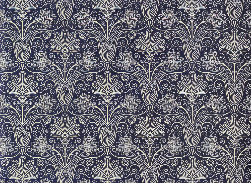 Sarnico blu - Carta Varese Geschenkpapier